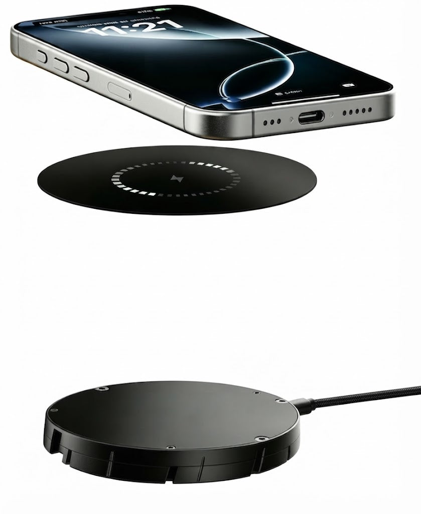 Incarcator Wireless Invizibil Sub Birou