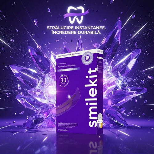 Kit Benzi de Albire Dinți Pachet Promațional 1+1 GRATIS