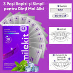 Kit Benzi de Albire Dinți Pachet Promațional 1+1 GRATIS